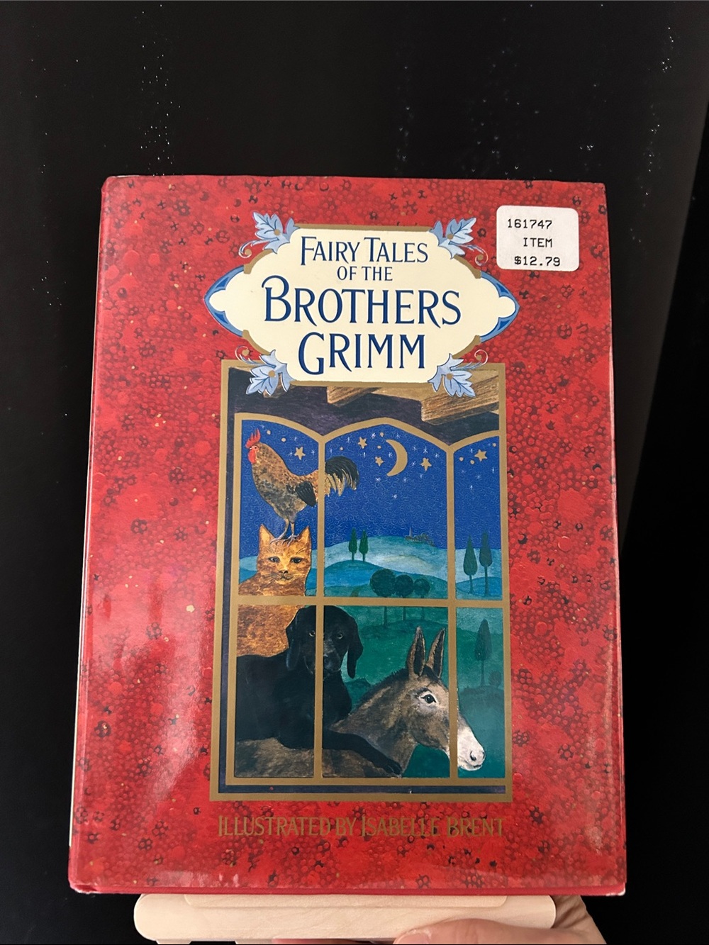 Fairy Tales of the Brothers Grimm Illustrated Kids Book - Hardcover